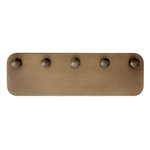 Wall hooks, Collect SC47 wall hanger, aged brass, Copper