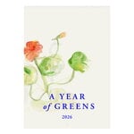 A Year of Greens 2026 calendrier mural