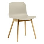 Dining chairs, About A Chair AAC12, lacquered oak - pastel green, Light blue