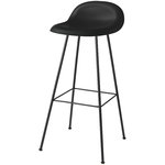 3D bar stool, 75 cm, black 3D bar stool, 75 cm, black