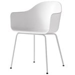 Dining chairs, Harbour chair, white - light grey, Gray