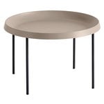 Coffee tables, Tulou coffee table 55 cm, mocca - black, Beige