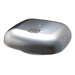 Kupu photoelectric smoke alarm, chrome Kupu photoelectric smoke alarm, chrome