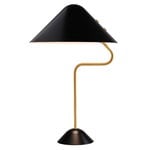 Table VIP table lamp, black - brass