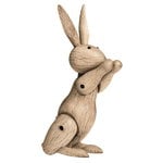 Statuette, Coniglio di legno, Naturale