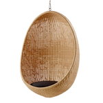 Hanging Egg chair, dark grey seat cushion Hanging Egg chair, dark grey seat cushion