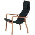 Primo armchair high back, black leather Primo armchair high back, black leather