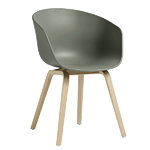 About A Chair AAC22 tuoli, dusty green - mattalakattu tammi About A Chair AAC22 tuoli, dusty green - mattalakattu tammi