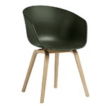 About A Chair AAC22 tuoli, vihreä - mattalakattu tammi About A Chair AAC22 tuoli, vihreä - mattalakattu tammi
