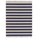 Big stripe rug, navy blue - light sand Big stripe rug, navy blue - light sand