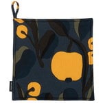 Jaspi pot holder, dark blue - yellow Jaspi pot holder, dark blue - yellow