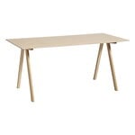 Bureaux, Table CPH10, 160 x 80 cm, chêne laqué, Naturel