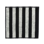 Kaksi Raitaa mini towel, black - white Kaksi Raitaa mini towel, black - white