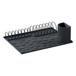 Scolapiatti Diish, 4 pezzi, nero