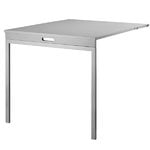 String folding table, grey