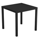 Patio tables, Nova table 80 x 80 cm, black, Black