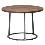 Barbry coffee table, smoked oiled oak - black Barbry coffee table, smoked oiled oak - black