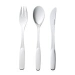 Cutlery, Savonia children's cutlery set, 3 parts, Silver
