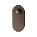 Wall hooks, Collect SC46 wall hook, bronzed brass, Brown