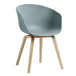 About A Chair AAC22 tuoli, mattalakattu tammi - dusty blue About A Chair AAC22 tuoli, mattalakattu tammi - dusty blue