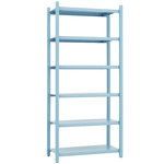 Work bookcase, high, light blue Work bookcase, high, light blue
