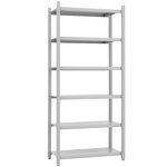 Work bookcase, high, grey Work bookcase, high, grey