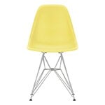 Ruokapöydän tuolit, Eames DSR tuoli, citron RE - kromi, Keltainen