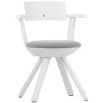 Chaises de salle à manger, Chaise Rival KG002, blanc, Blanc