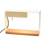 La Discrete lamp with wall bracket, off-white La Discrete lamp with wall bracket, off-white