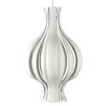 Onion pendant 45 cm, white Onion pendant 45 cm, white