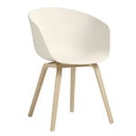 HAY About A Chair AAC22, oak - cream white