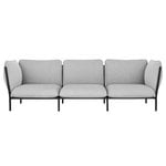 Sofas, Kumo 3-seater sofa with armrests, Porcelain, Gray