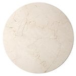 Marble top for Androgyne table, white