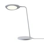 Lighting, Leaf table lamp, grey, Gray