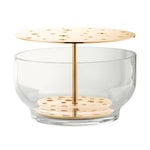 Fritz Hansen Ikebana vase, large, brass