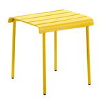 Sedie da patio, Tavolino di servizio / sgabello Aligned, giallo, Giallo