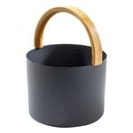 Sauna accessories, Bucket 2, black, Black