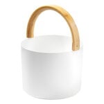 Sauna accessories, Bucket 2, white, White