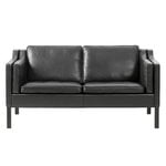 Sofas, Mogensen 2212 sofa, black, Black