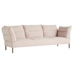 Sohvat, Pandarine 3-ist sohva, taitettava, öljytty pähkinä - Mode 026, Vaaleanpunainen