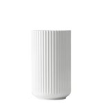 Vaso Lyngby in porcellana, 25 cm, bianco