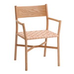 Ariake arm chair, oak - leather strap Ariake arm chair, oak - leather strap