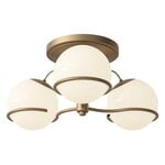 Ceiling lamps, Model 2042/3 ceiling lamp, 20 cm, champagne, White