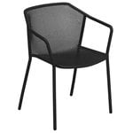 Patio chairs, Darwin armchair, black, Black