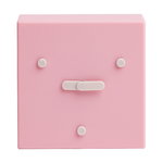 Face Clock 2-6-10, pink Face Clock 2-6-10, pink