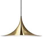 Lampade a sospensione, Lampada Semi 47 cm, ottone, Oro