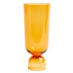 Vases, Bottoms Up vase, L, amber, Yellow