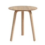 Hay Bella coffee table 45 cm, high, matt lacquered oak