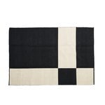 Wool rugs, Uranus rug 140 x 200 cm, black, Black