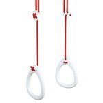 Lillagunga Rings, white, red Lillagunga Rings, white, red